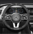 Κάλυμμα τιμονιού δερματίνη/look carbon 38cm - Mercedes-Benz